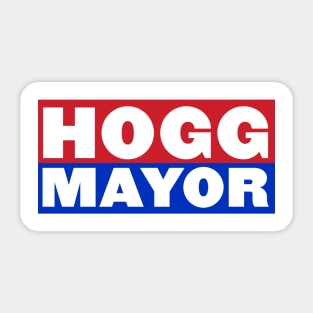 Hogg for Mayor Sticker